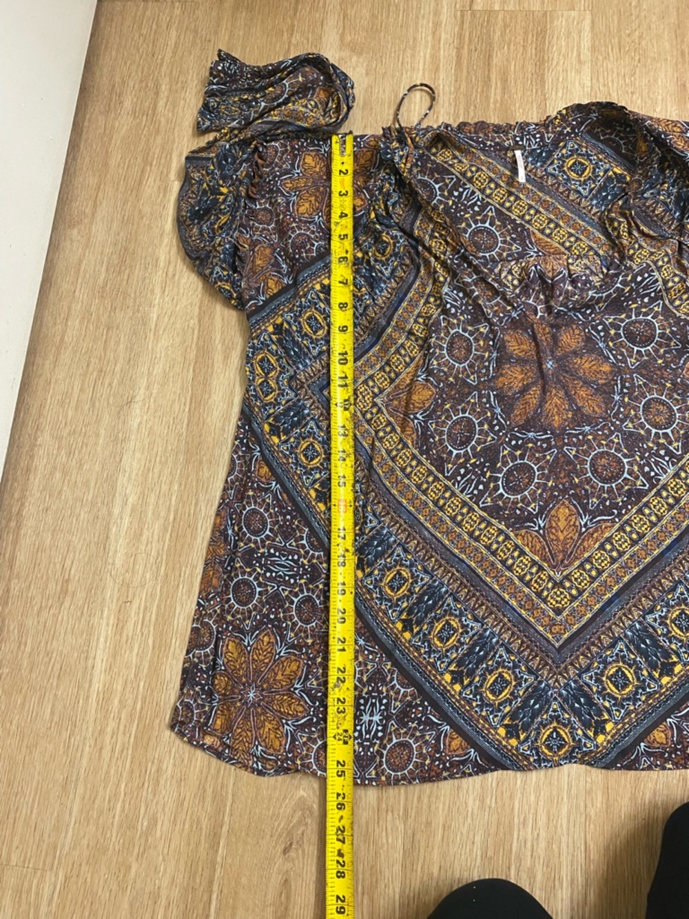 Free People Bohemian Floral Blouse - Picture 7 of 7